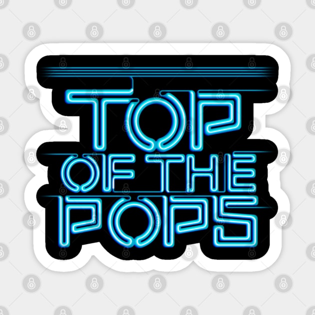 Top of the Pops Sticker by darklordpug